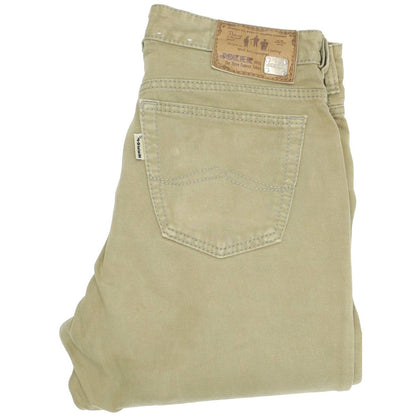 Joker Three Famous Tailors Men Beige Straight Regular Jeans W33 L32