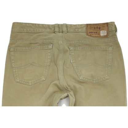 Joker Three Famous Tailors Men Beige Straight Regular Jeans W33 L32