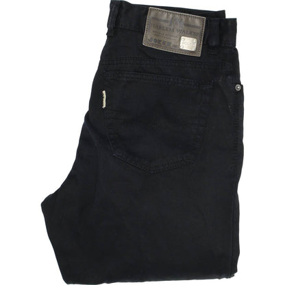 Joker Harlem Walker Men Black Straight Regular Jeans W33 L34