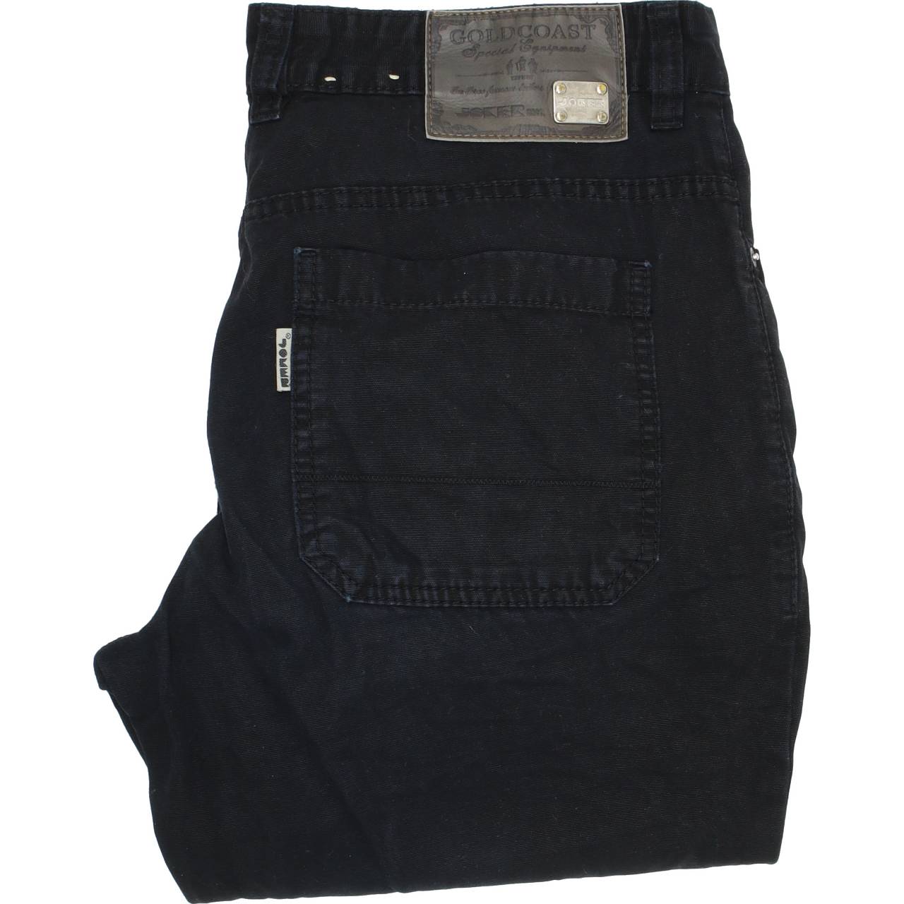 Joker Goldcoast Men Black Straight Regular Jeans W34 L30