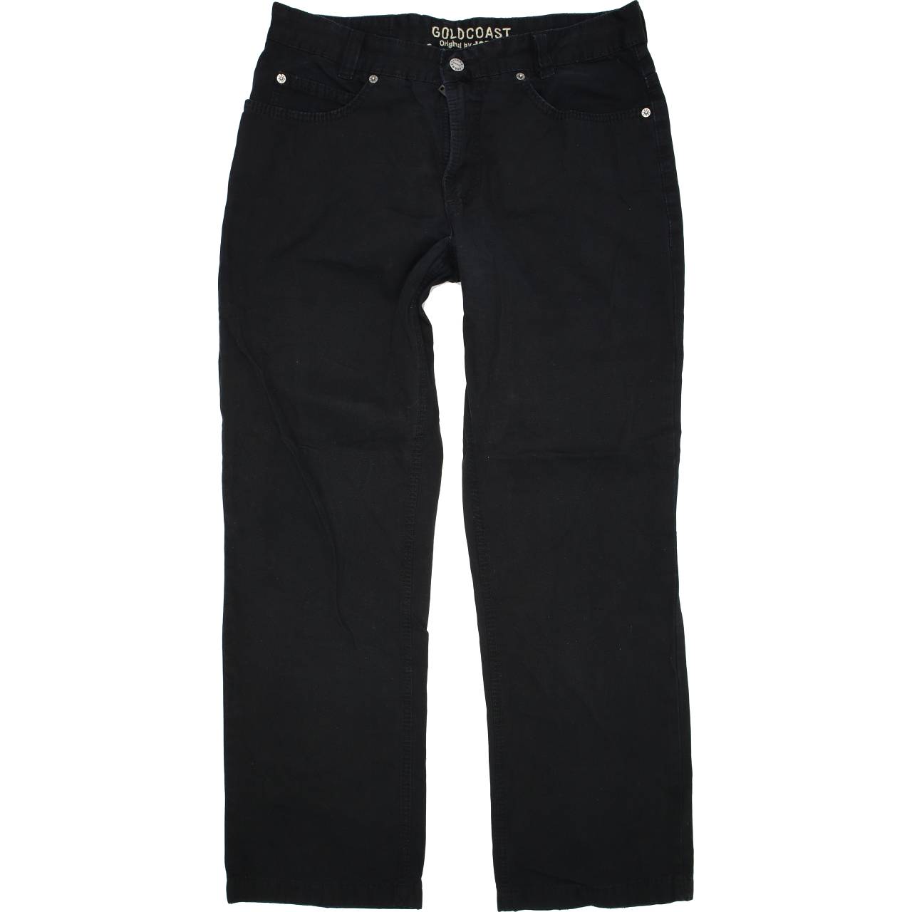 Joker Goldcoast Men Black Straight Regular Jeans W34 L30