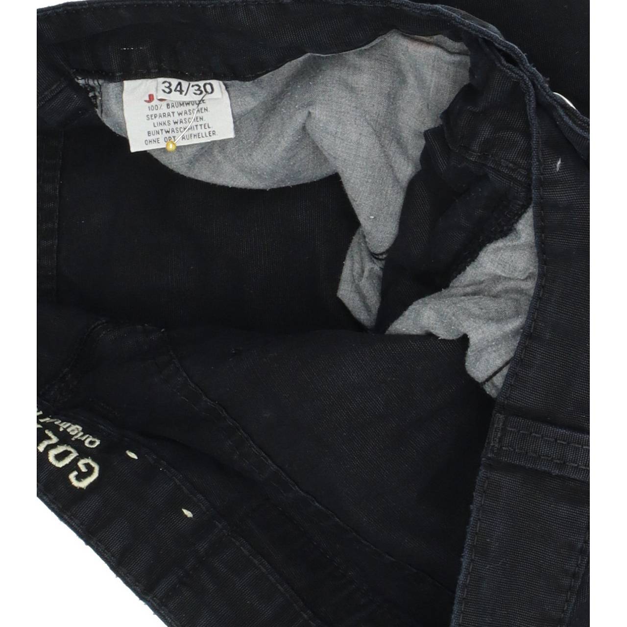 Joker Goldcoast Men Black Straight Regular Jeans W34 L30