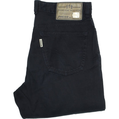 Joker Harlem Walker Men Black Straight Regular Jeans W34 L30