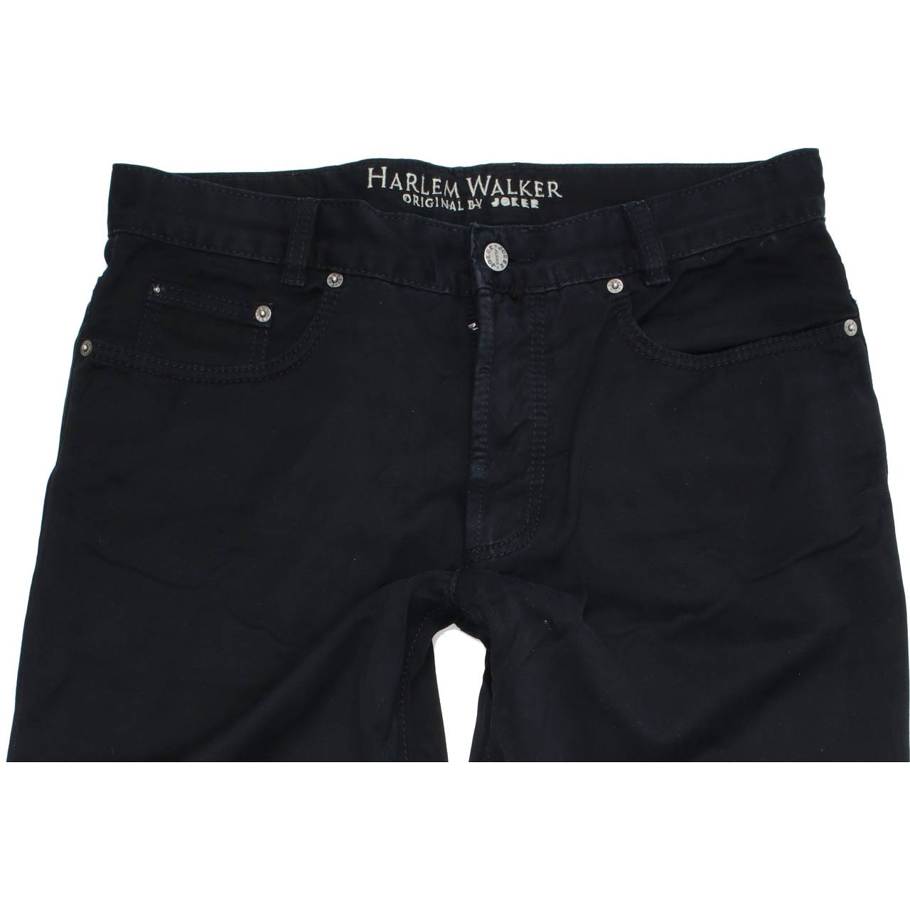 Joker Harlem Walker Men Black Straight Regular Jeans W34 L30