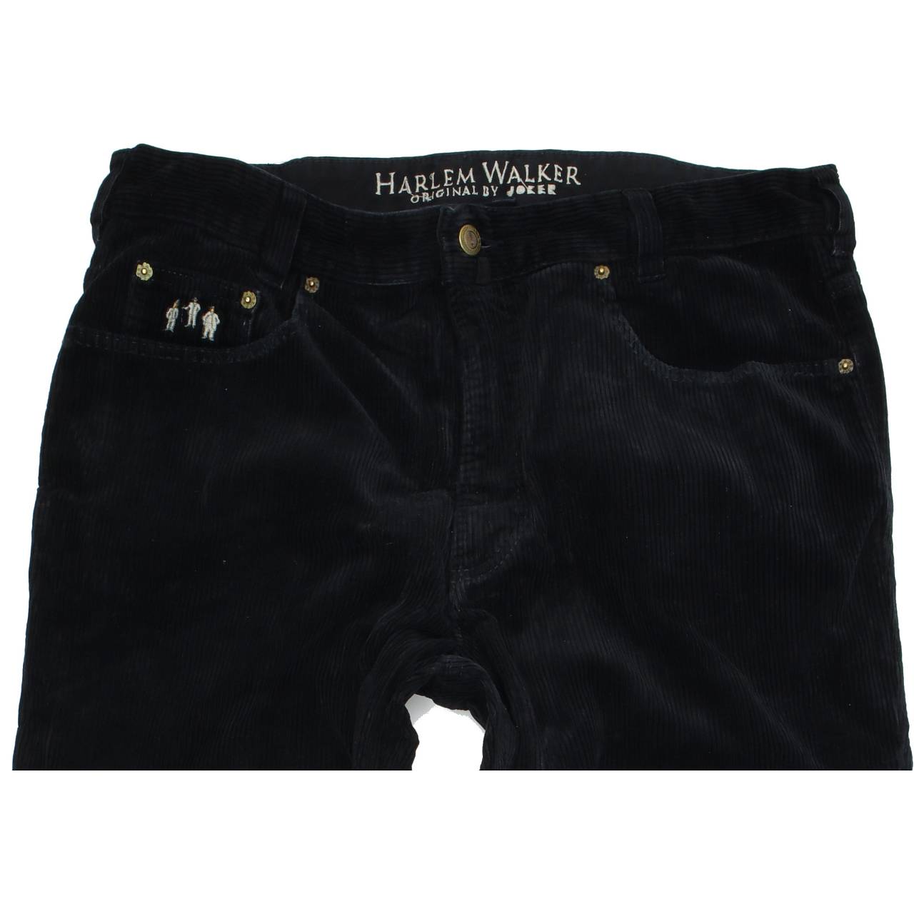Joker Harlem Walker Men Black Straight Regular Jeans W36 L30