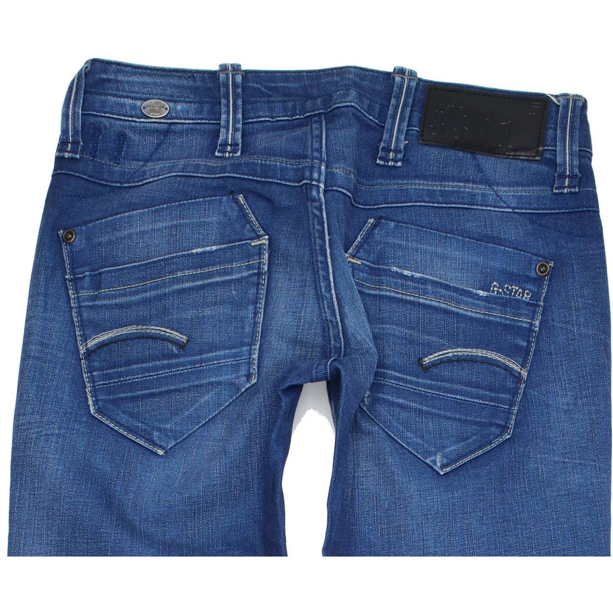 G-Star Austin Women Blue Skinny Slim Stretch Jeans W27 L34