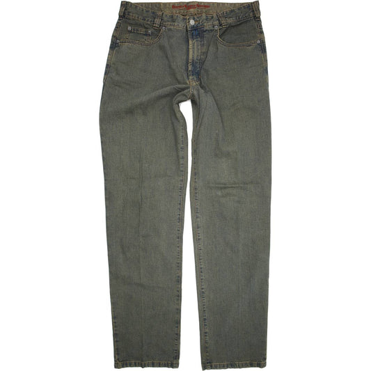Joker Double Saddle Men Blue Straight Regular Jeans W36 L36