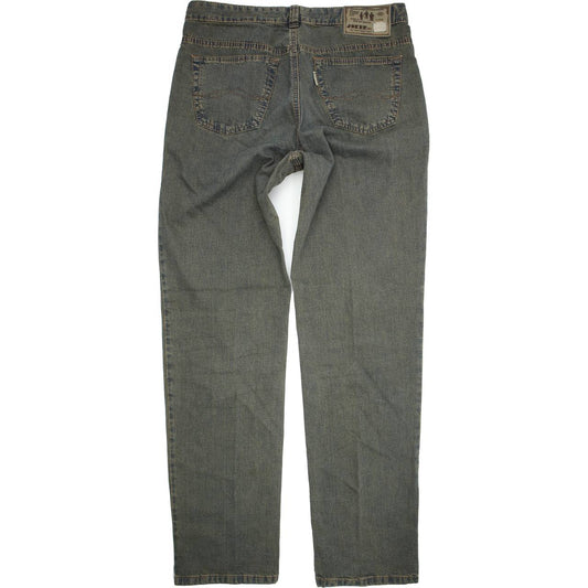 Joker Double Saddle Men Blue Straight Regular Jeans W36 L36