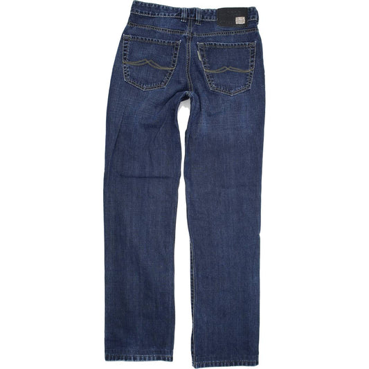 Joker Double Saddle Men Blue Straight Regular Jeans W30 L32
