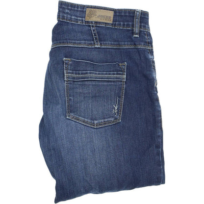 Joker Women Blue Straight Regular Stretch Jeans W30 L30