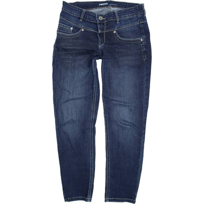 Joker Women Blue Straight Regular Stretch Jeans W30 L30