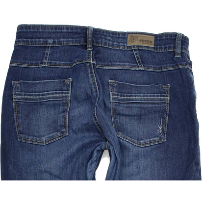 Joker Women Blue Straight Regular Stretch Jeans W30 L30