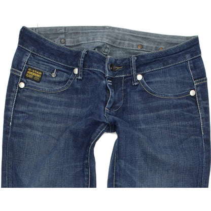 G-Star Midge Women Blue Straight Regular Stretch Jeans W29 L32