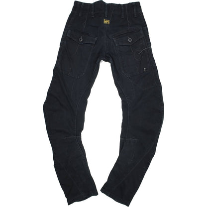Wrangler Arc Men Black Tapered Loose Jeans W27 L32
