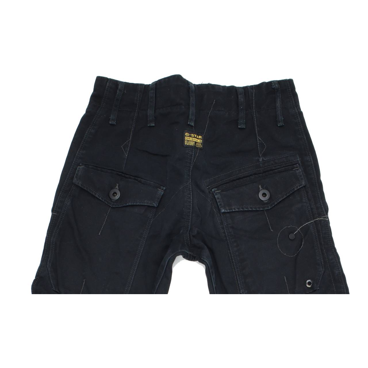 Wrangler Arc Men Black Tapered Loose Jeans W27 L32