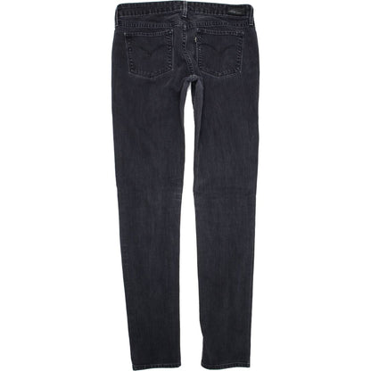 Levi's Women Charcoal Skinny Slim Stretch Jeans W28 L33