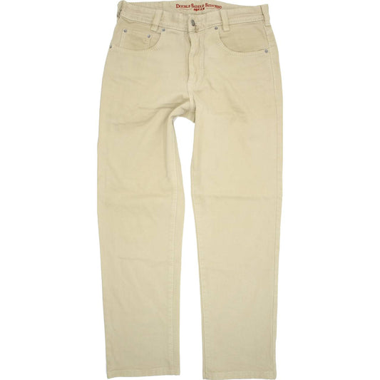 Joker Double Saddle Men Beige Straight Regular Jeans W32 L30