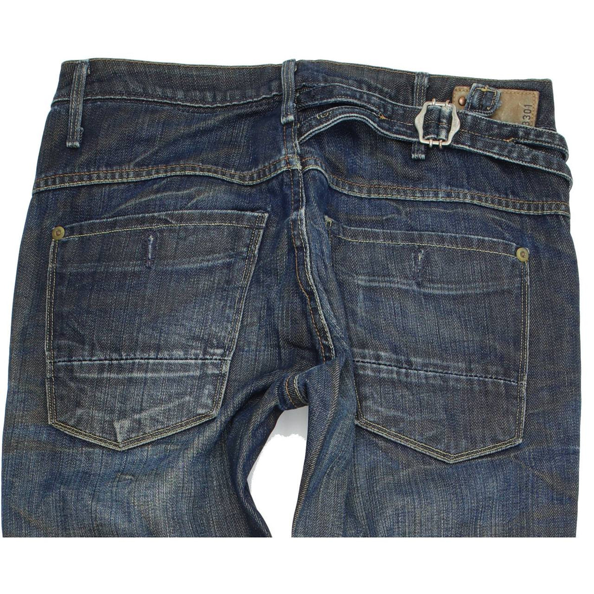 G-Star Medin Women Blue Straight Regular Jeans W25 L32
