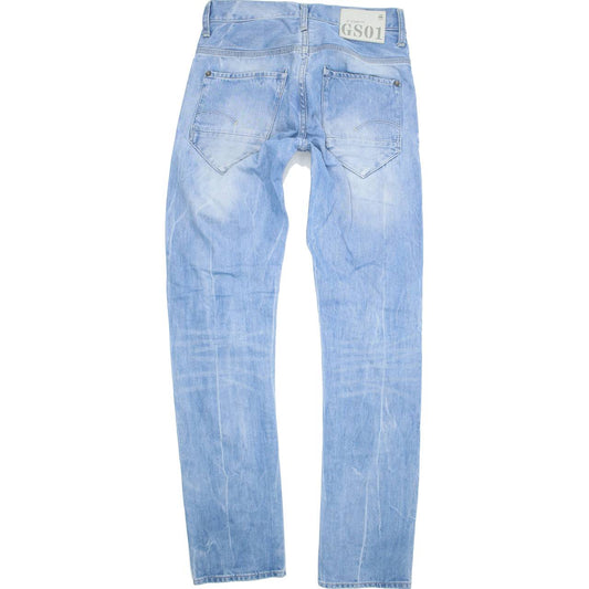 G-Star New Radar Men Blue Skinny Slim Jeans W29 L32