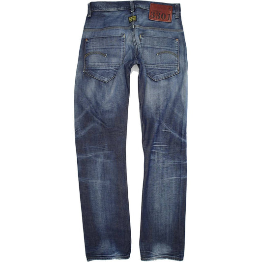 G-Star Rotor Men Blue Straight Regular Jeans W30 L34