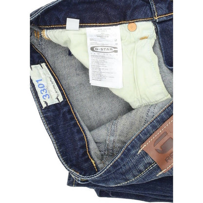 G-Star 3301 Women Blue Bootcut Regular Stretch Jeans W27 L34