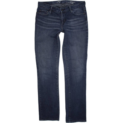 Levi's Women Blue Straight Regular Stretch Jeans W29 L33