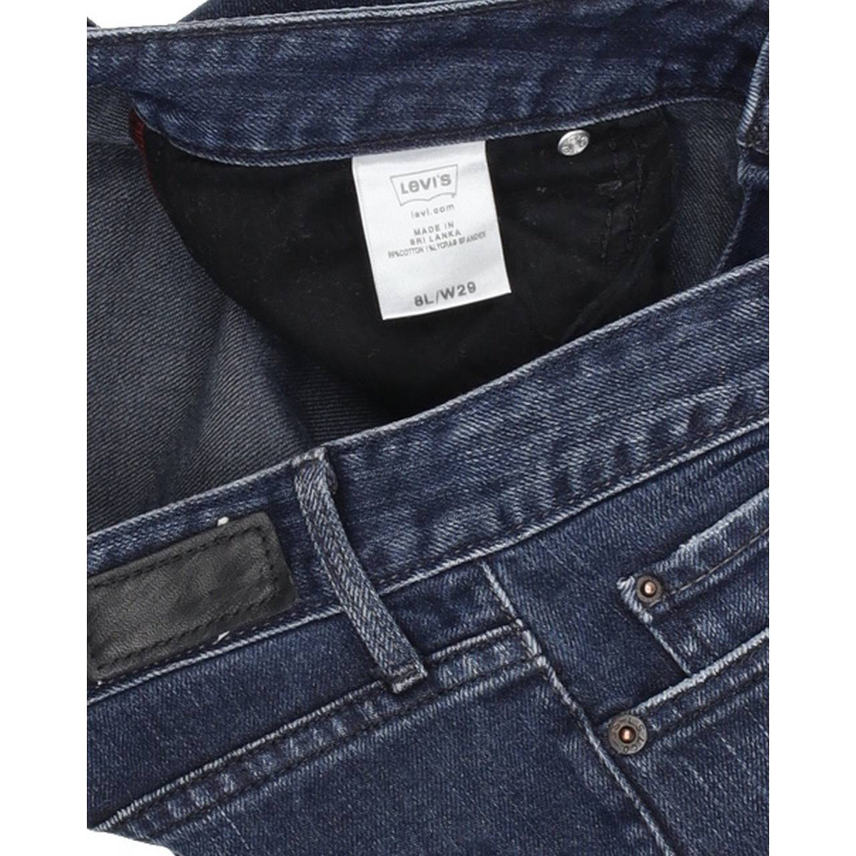 Levi's Women Blue Straight Regular Stretch Jeans W29 L33