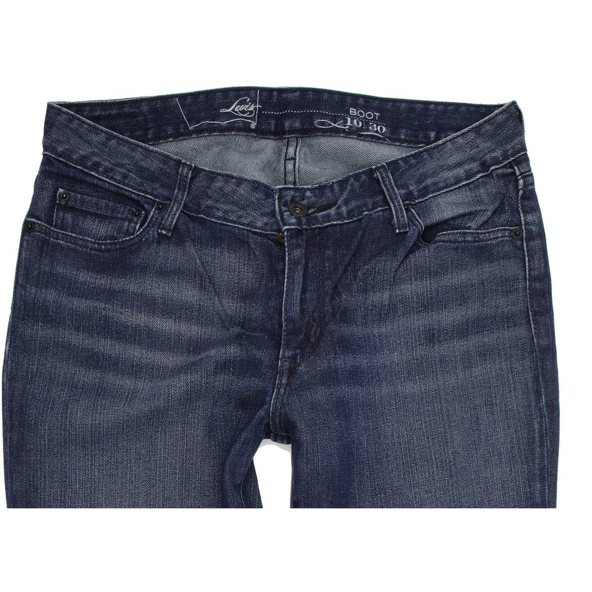 Levi's Women Blue Bootcut Regular Stretch Jeans W30 L32