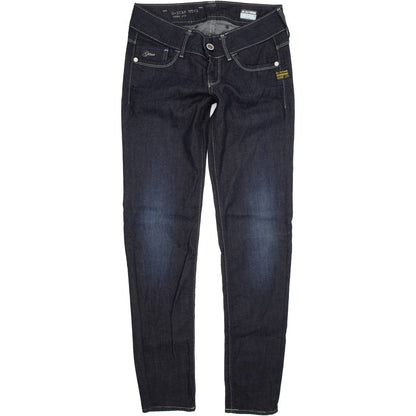 G-Star Lynn Women Blue Straight Regular Stretch Jeans W27 L32