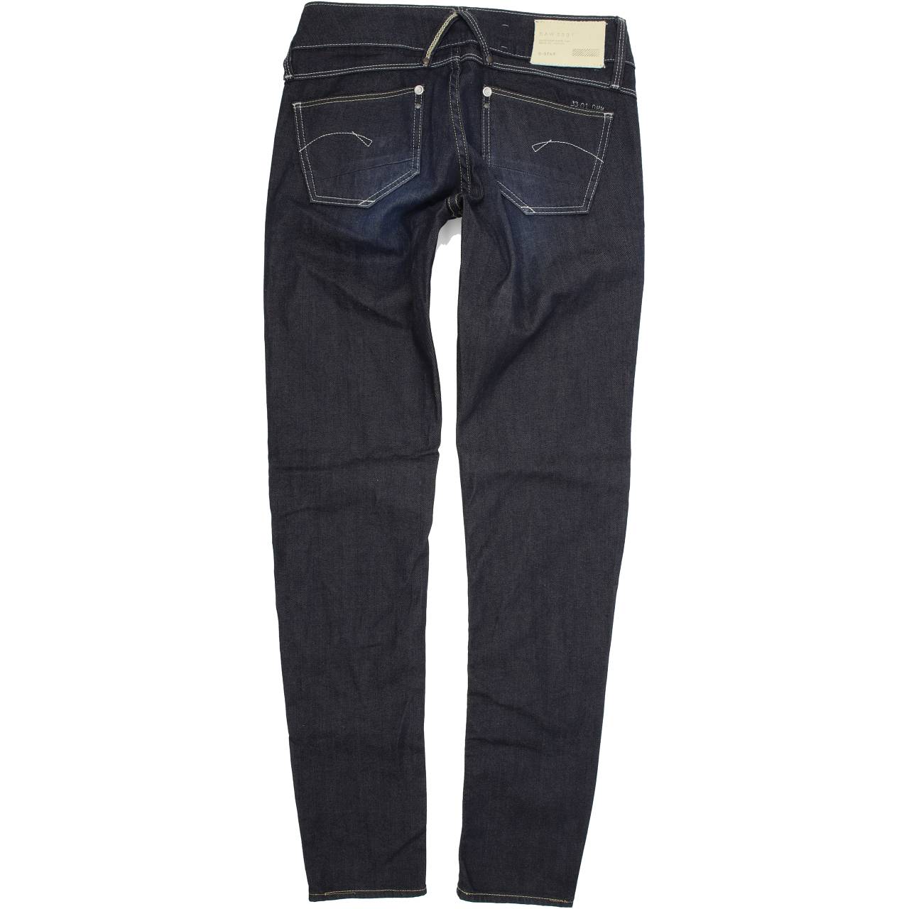 G-Star Lynn Women Blue Straight Regular Stretch Jeans W27 L32