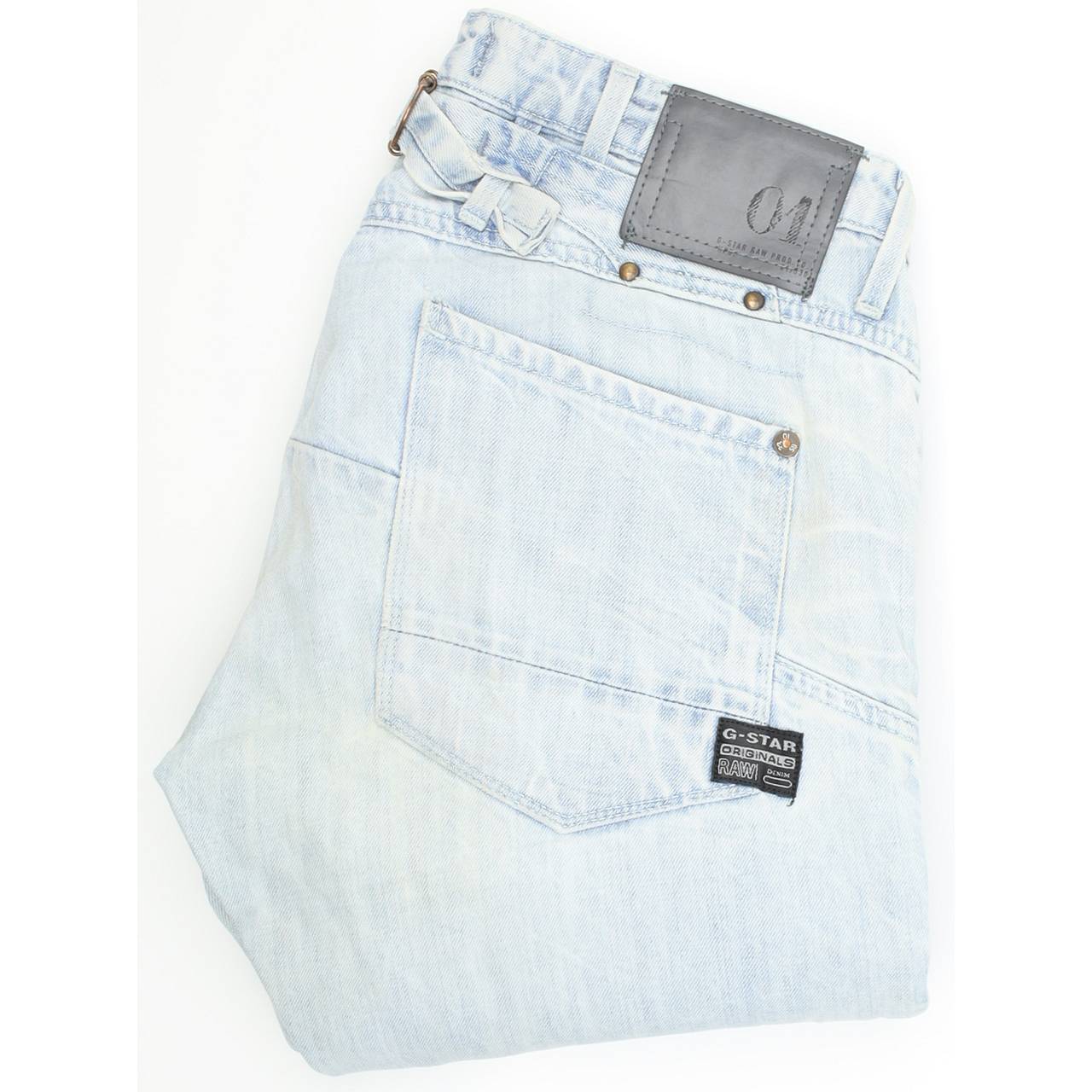 G-Star Storm Elwood Women Blue Skinny Slim Jeans W29 L34