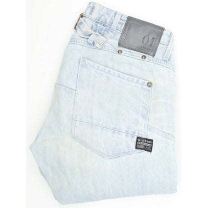 G-Star Storm Elwood Women Blue Skinny Slim Jeans W29 L34
