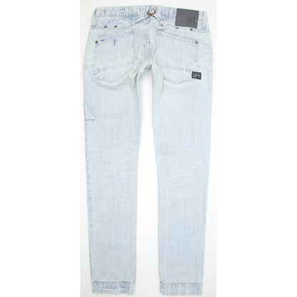 G-Star Storm Elwood Women Blue Skinny Slim Jeans W29 L34