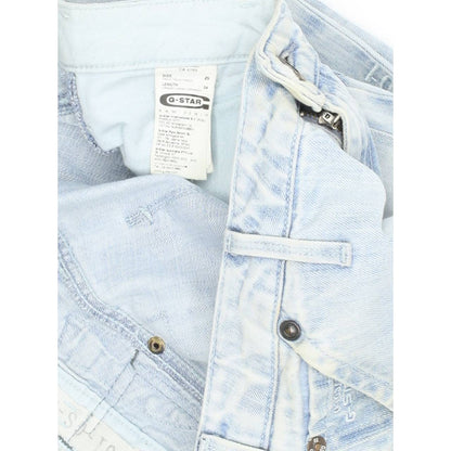 G-Star Storm Elwood Women Blue Skinny Slim Jeans W29 L34
