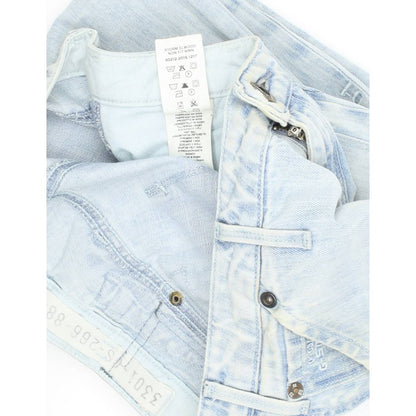 G-Star Storm Elwood Women Blue Skinny Slim Jeans W29 L34