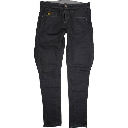 G-Star Jock Women Blue Tapered Loose Stretch Jeans W26 L32