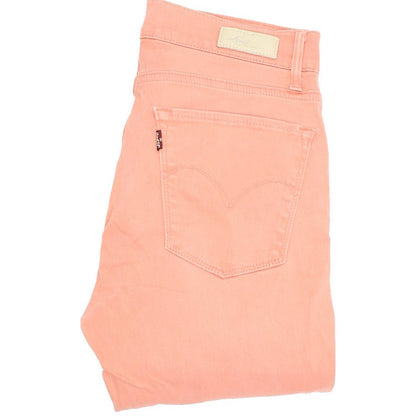 Levi's Women Peach Skinny Slim Stretch Jeans W27 L33