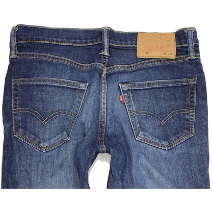 Levi's 511 Men Blue Skinny Slim Jeans W30 L32