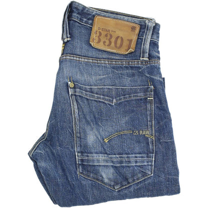 G-Star Victor Men Blue Straight Regular Jeans W31 L32