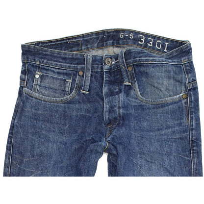 G-Star Victor Men Blue Straight Regular Jeans W31 L32