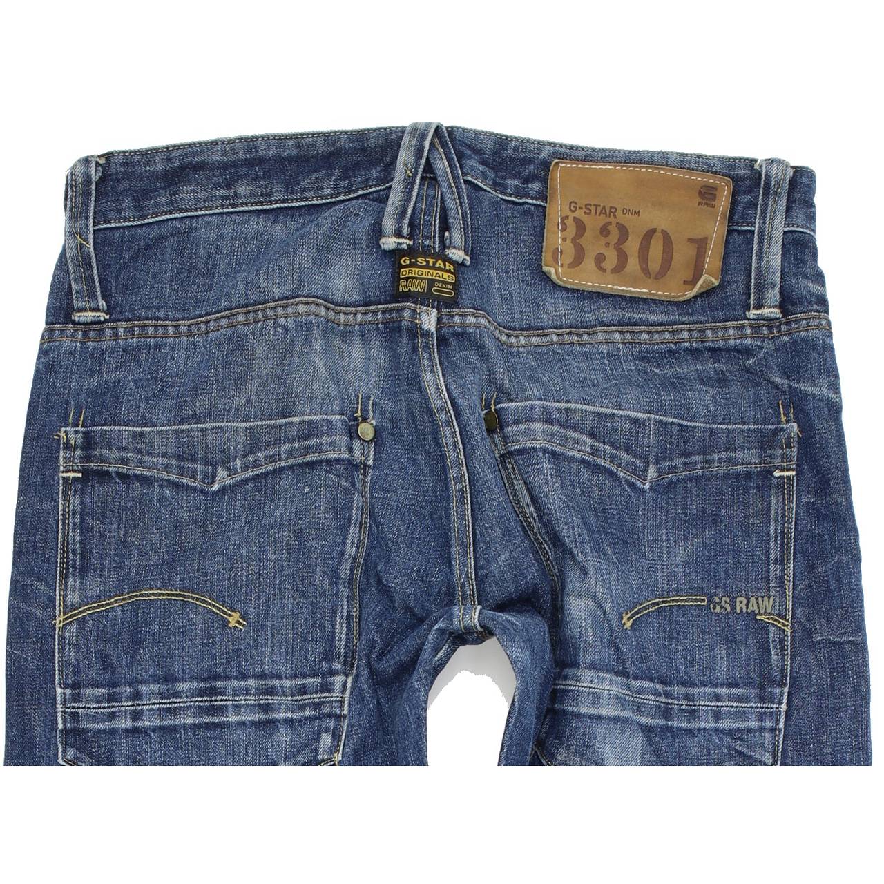 G-Star Victor Men Blue Straight Regular Jeans W31 L32