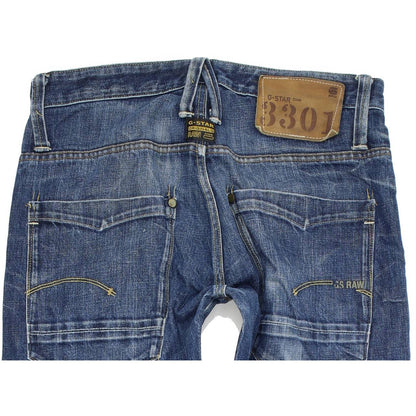 G-Star Victor Men Blue Straight Regular Jeans W31 L32