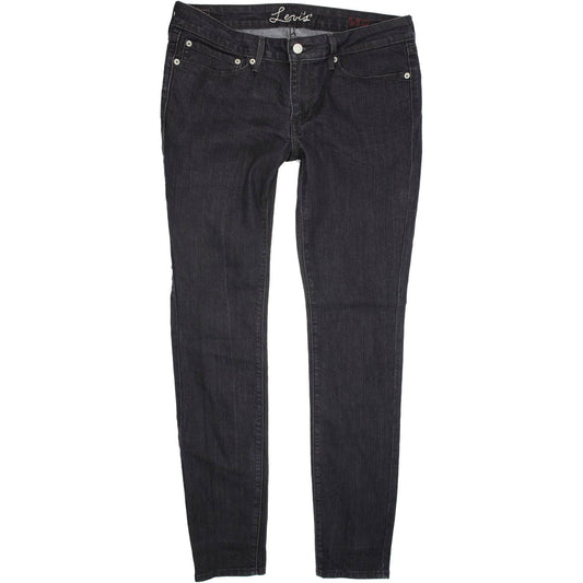 Levi's Women Charcoal Skinny Slim Stretch Jeans W31 L32