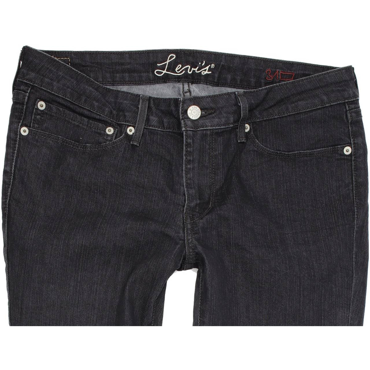 Levi's Women Charcoal Skinny Slim Stretch Jeans W31 L32