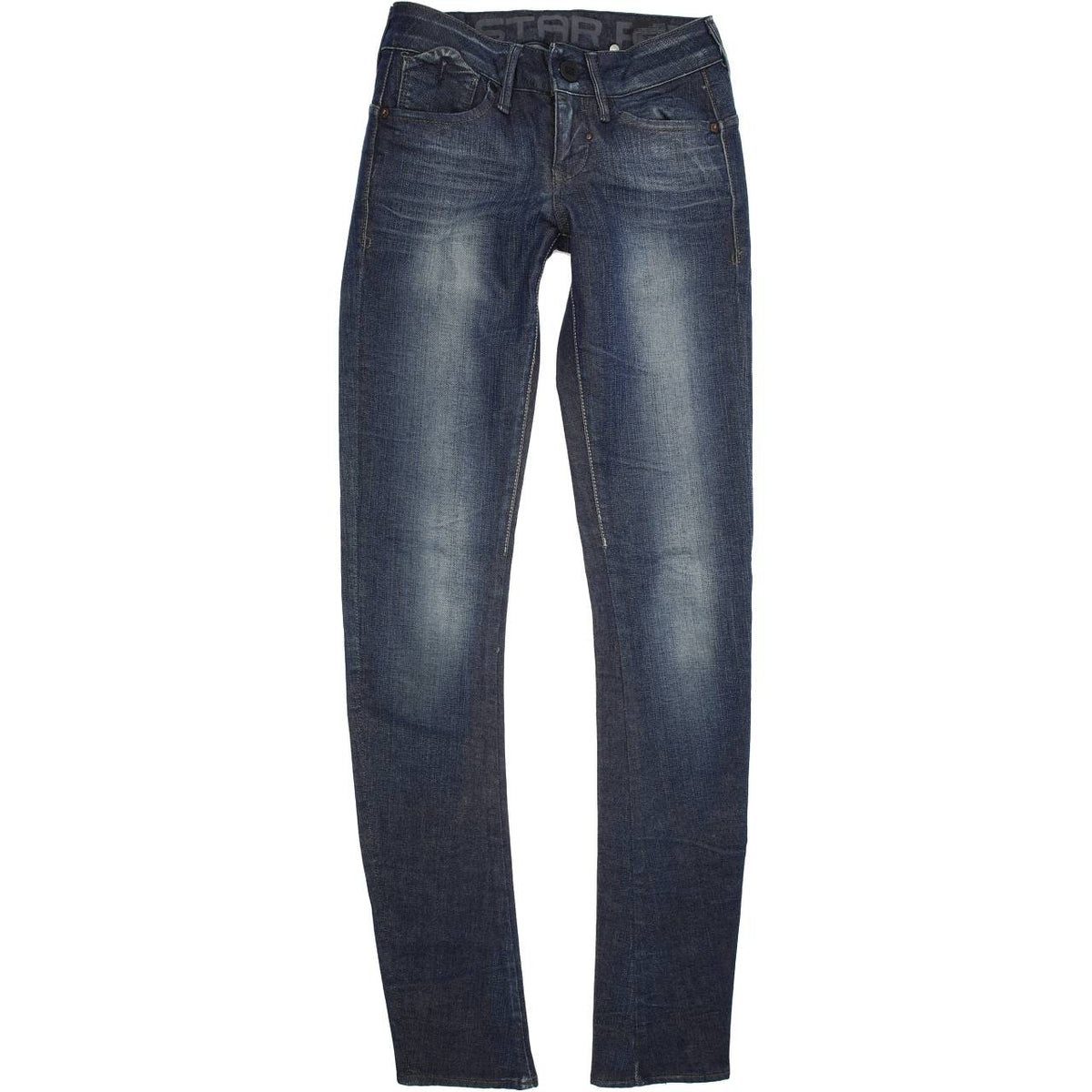 G-Star Corvet Women Blue Skinny Slim Stretch Jeans W25 L34
