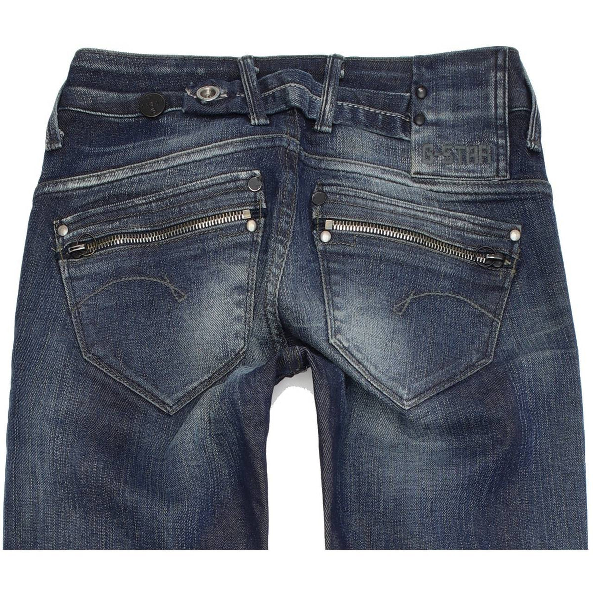 G-Star Corvet Women Blue Skinny Slim Stretch Jeans W25 L34