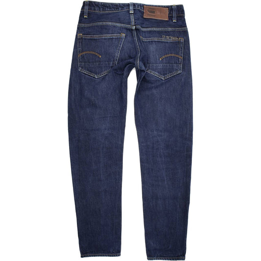 G-Star 3301 Men Blue Tapered Slim Jeans W29 L32