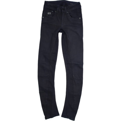 G-Star Arc 3D Women Navy Skinny Slim Jegging Stretch Jeans W24 L30