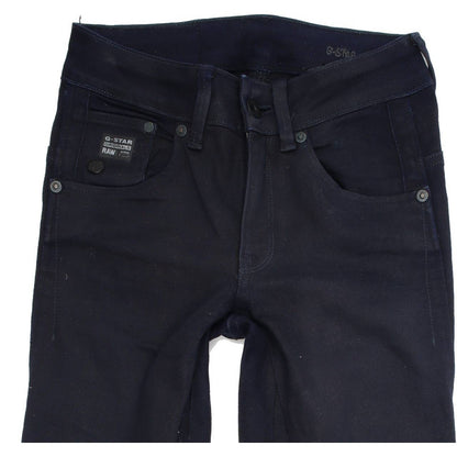 G-Star Arc 3D Women Navy Skinny Slim Jegging Stretch Jeans W24 L30