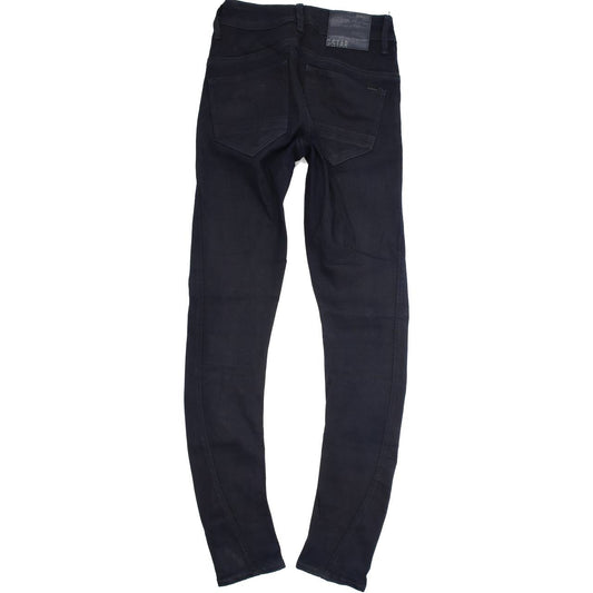 G-Star Arc 3D Women Navy Skinny Slim Jegging Stretch Jeans W24 L30